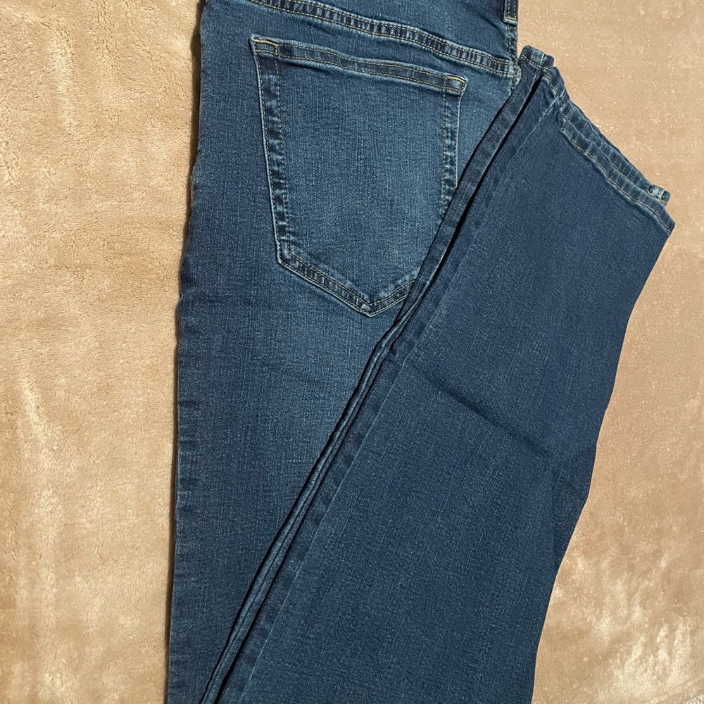 Dark Blue Denim Jeans